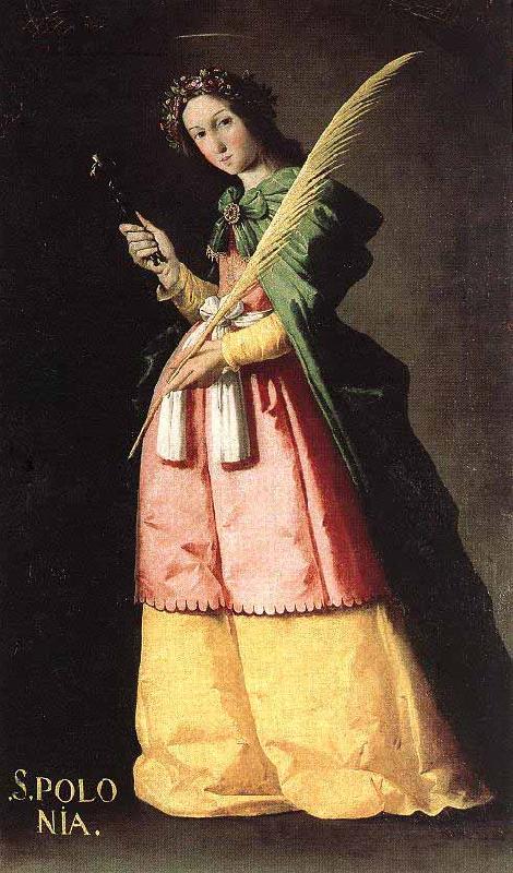 Francisco de Zurbaran Appolonia oil painting image